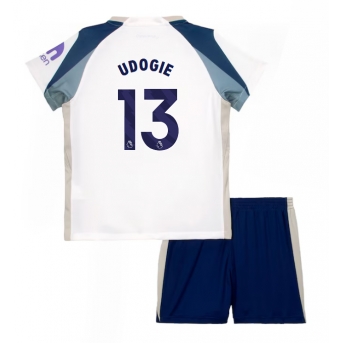 Billige Fotballdrakt Tottenham Hotspur Destiny Udogie #13 Replika Hjemmedraktsett Barn 2025-26 Kortermet (med bukser)